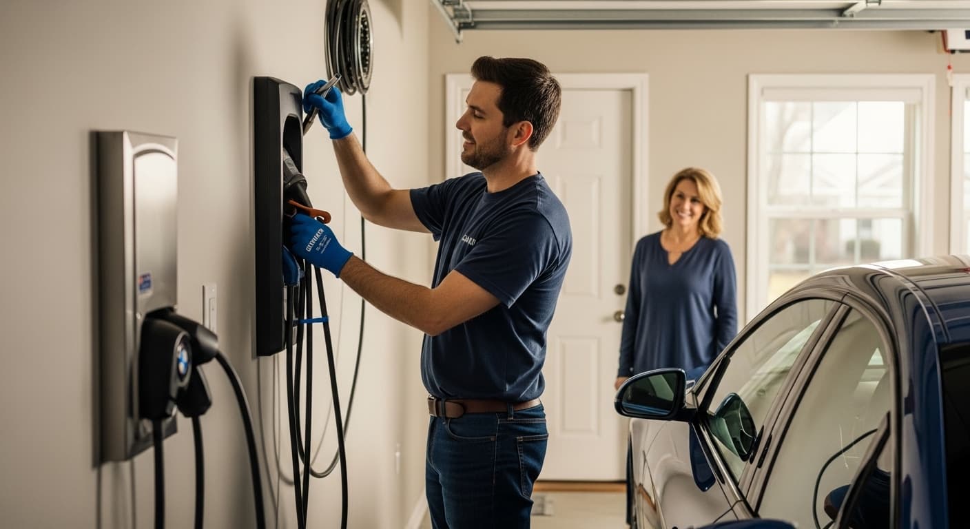 BMW & Mercedes EV Charger Installation