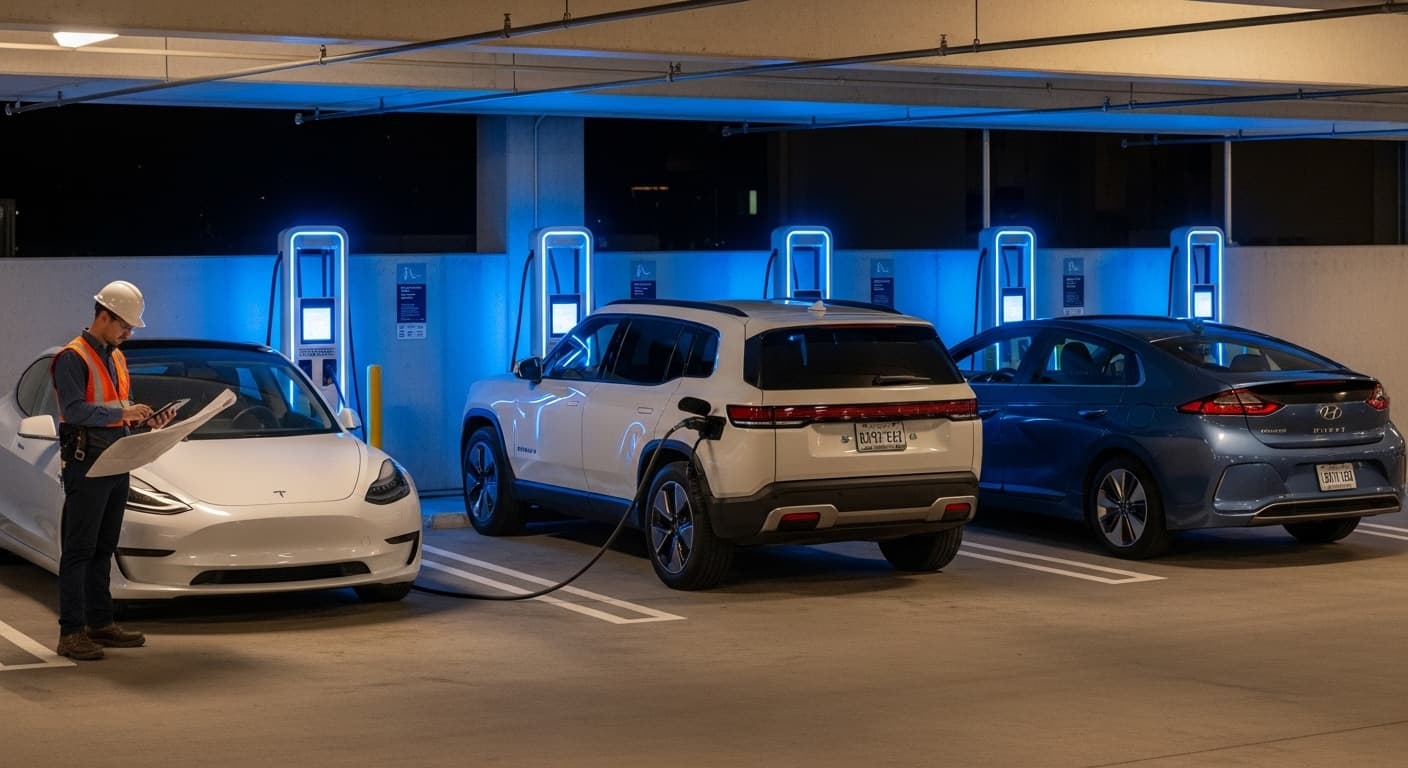 Commercial EV Charging Stations