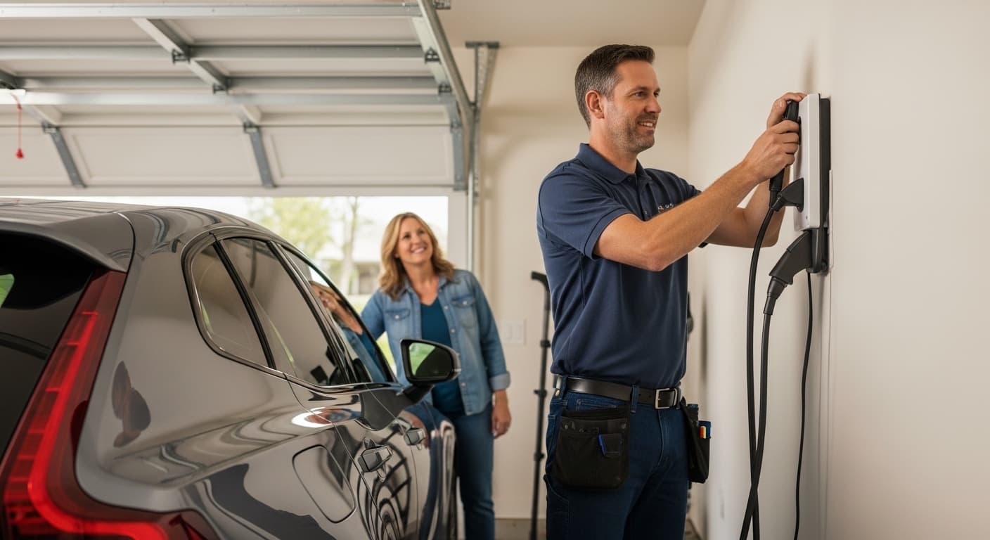 Volvo EV Charger Installation